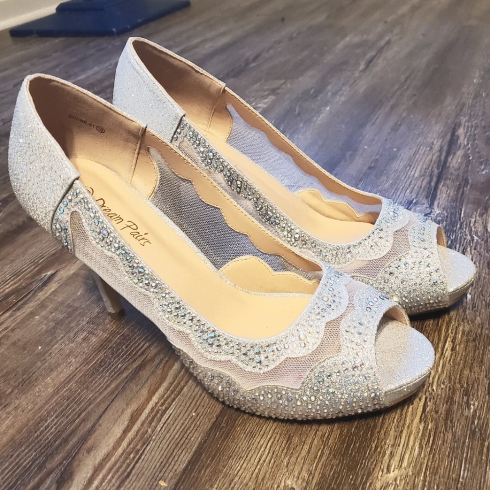 Sparkle formal heels